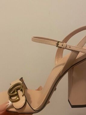 Gucci Marmont Block Heel